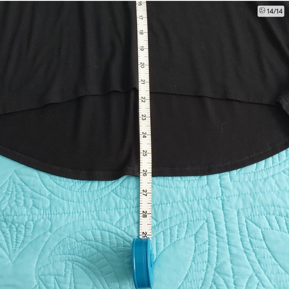 Top Cable & Gage Dressy Black top Rhinestones 👋 FINAL MARKDOWN CLOSET CLOSING - Picture 10 of 10